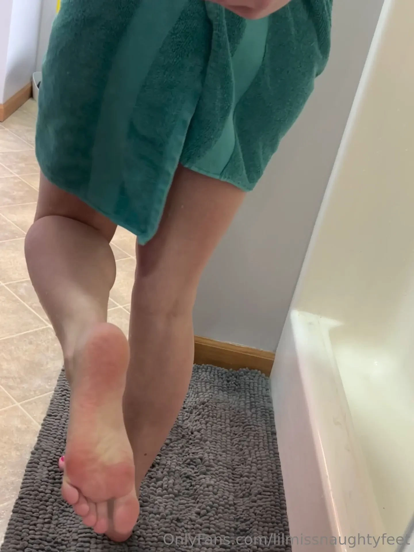 My shower has two seats in it that are just the right distance apart 