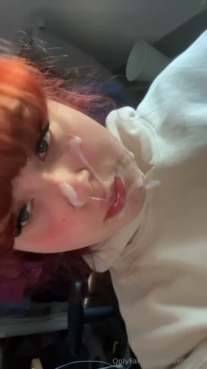 Your cum on my face 