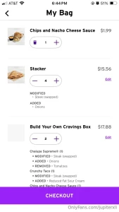 A very generous feeder offered to buy me taco bell tonight but on one part 1