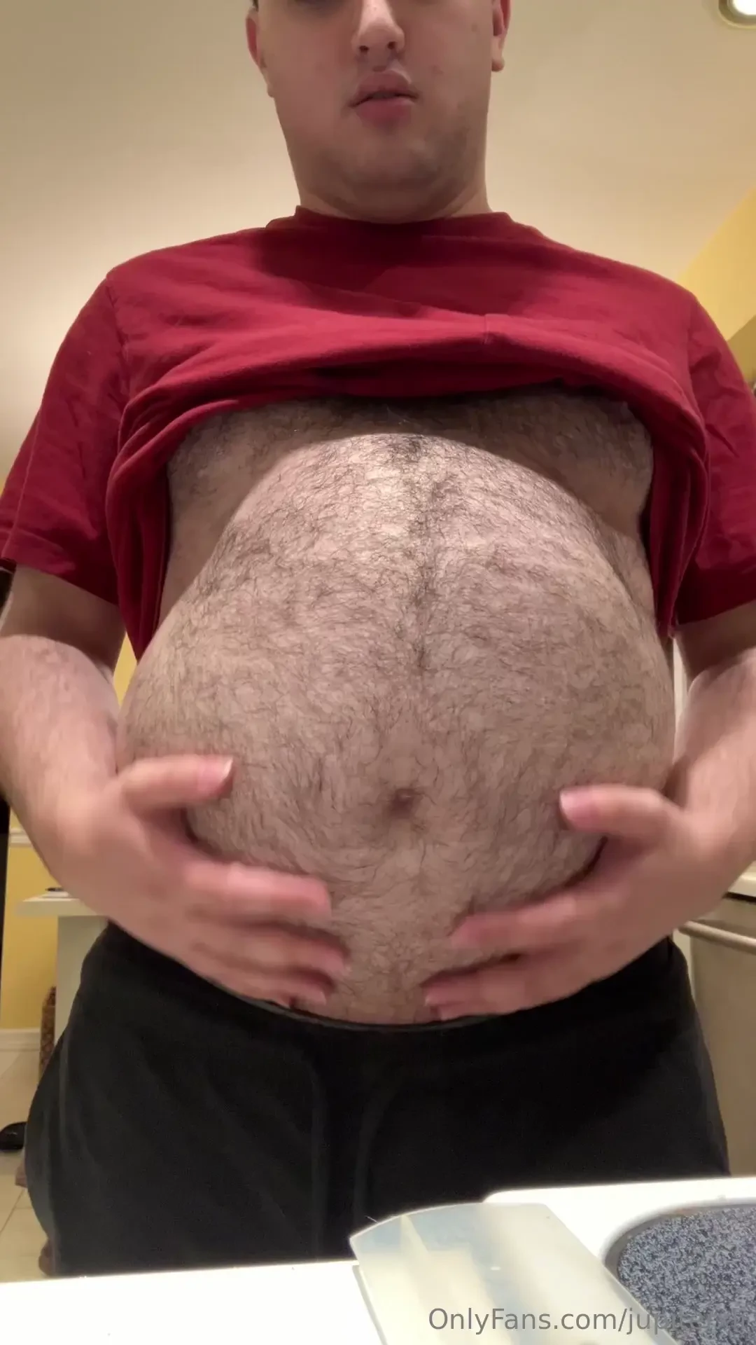 I can feel myself getting fatter by the day 