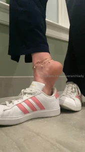 I have more but a treat for you my feet were so stinky and sweaty part 1