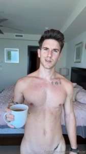 Good morning vips get to see me naked with a hard on pointing up