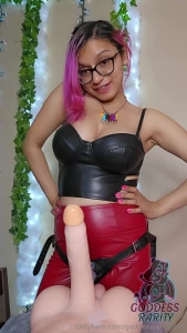 055-a fun idea you want a goddess to touch your dick well the only way