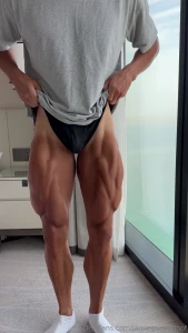 Legs looking pretty and pumped