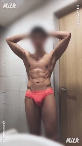 Posing and flexing body check body check flex short part 1 of 1