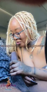 Sucking a huge cock in public 5 gets you the full video