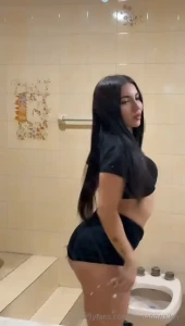 Playing in my mirror