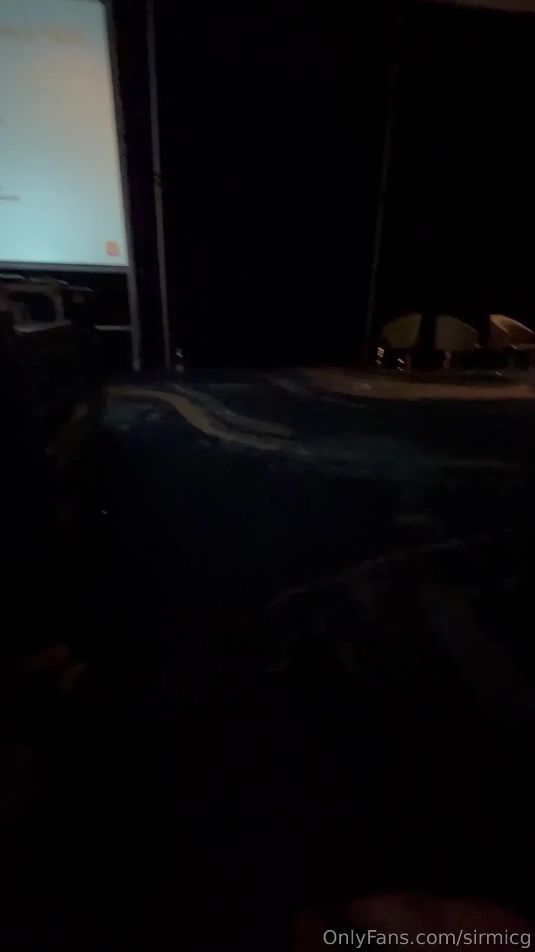 Pull my cock out backstage mid session at work 