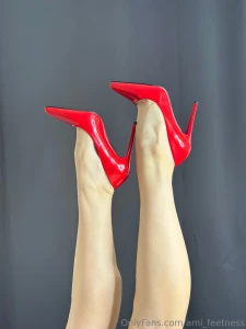 I really like red shoes