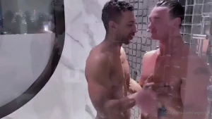 Shower time with cademaddox and tldyson this little taste is to keep
