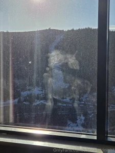 Really loved this hilltop city view had a little exhibitionist fun part 1