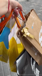 Today was girls day mommy went to buy her christmas presents have you