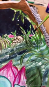 Mommy besides being a beautiful goddess is a great artist in case you