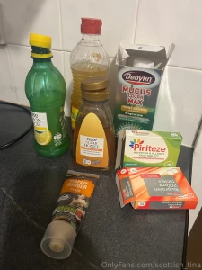 If anyone else knows of anythin to add to my get better soon products