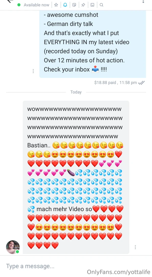 Jeder ist begeistert vom neuen video check your inbox 