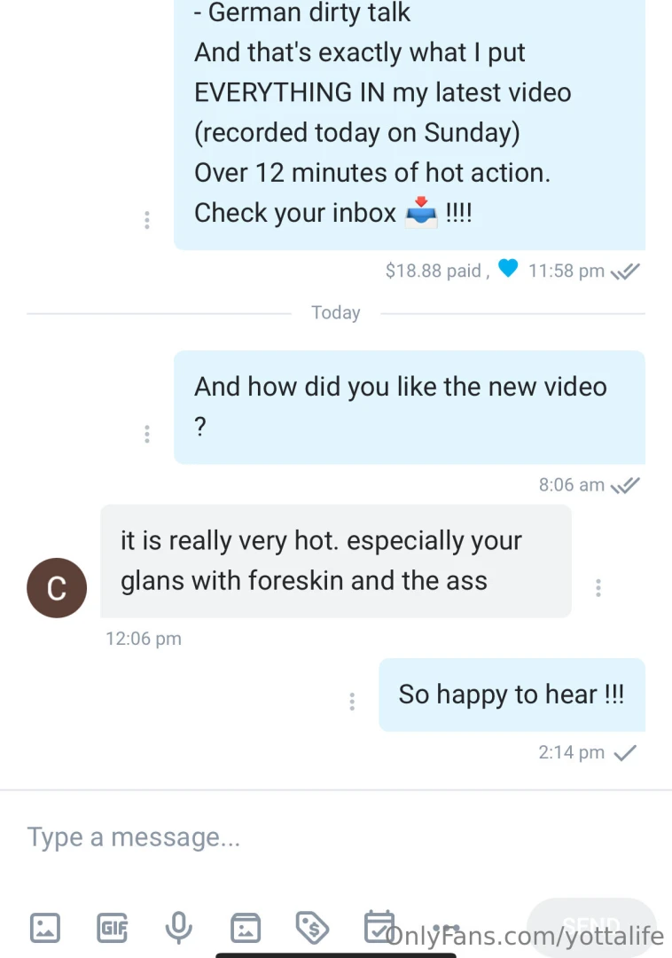 Everyone loves the new video go check your inbox 