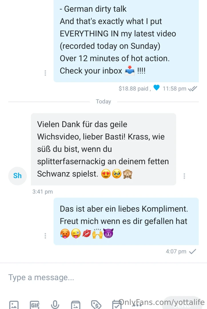 Last chance then it s over check your inbox jeder liebt es 