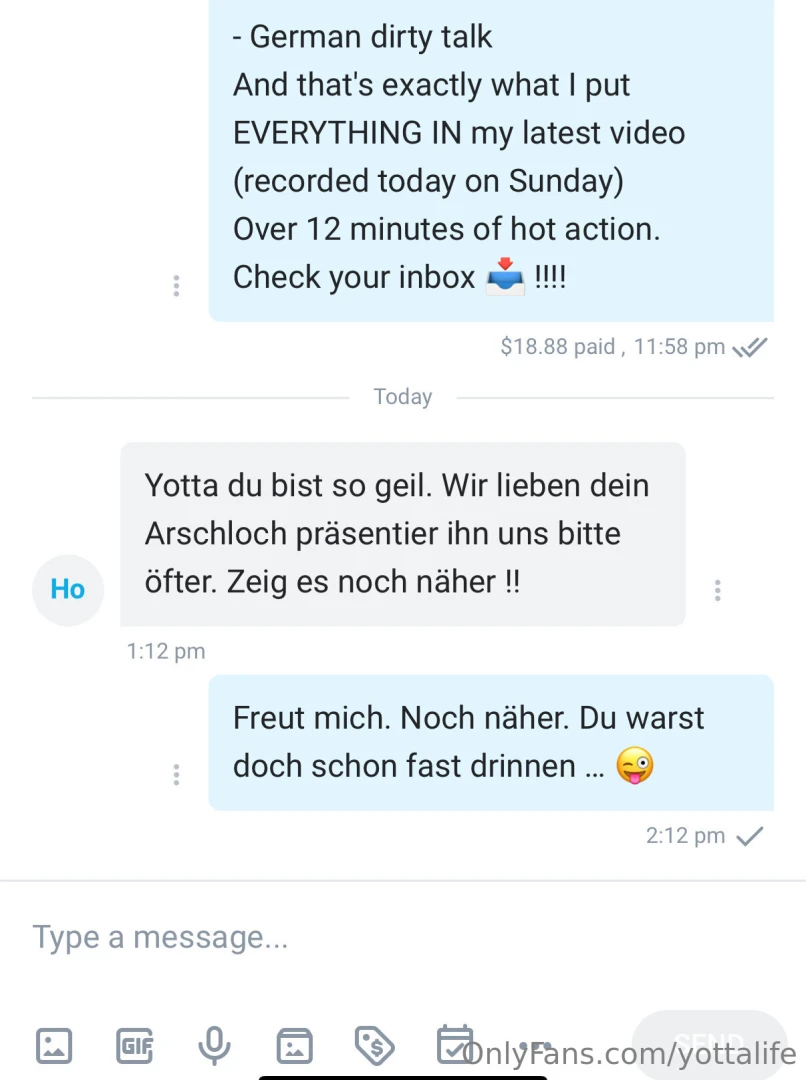 Jeder liebt das neue video hol es dir check inbox 