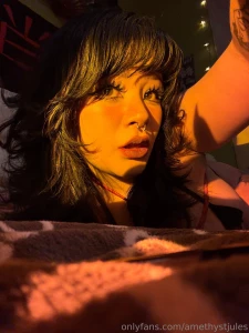 Snapped a selfie because the lighting was too good to pass up