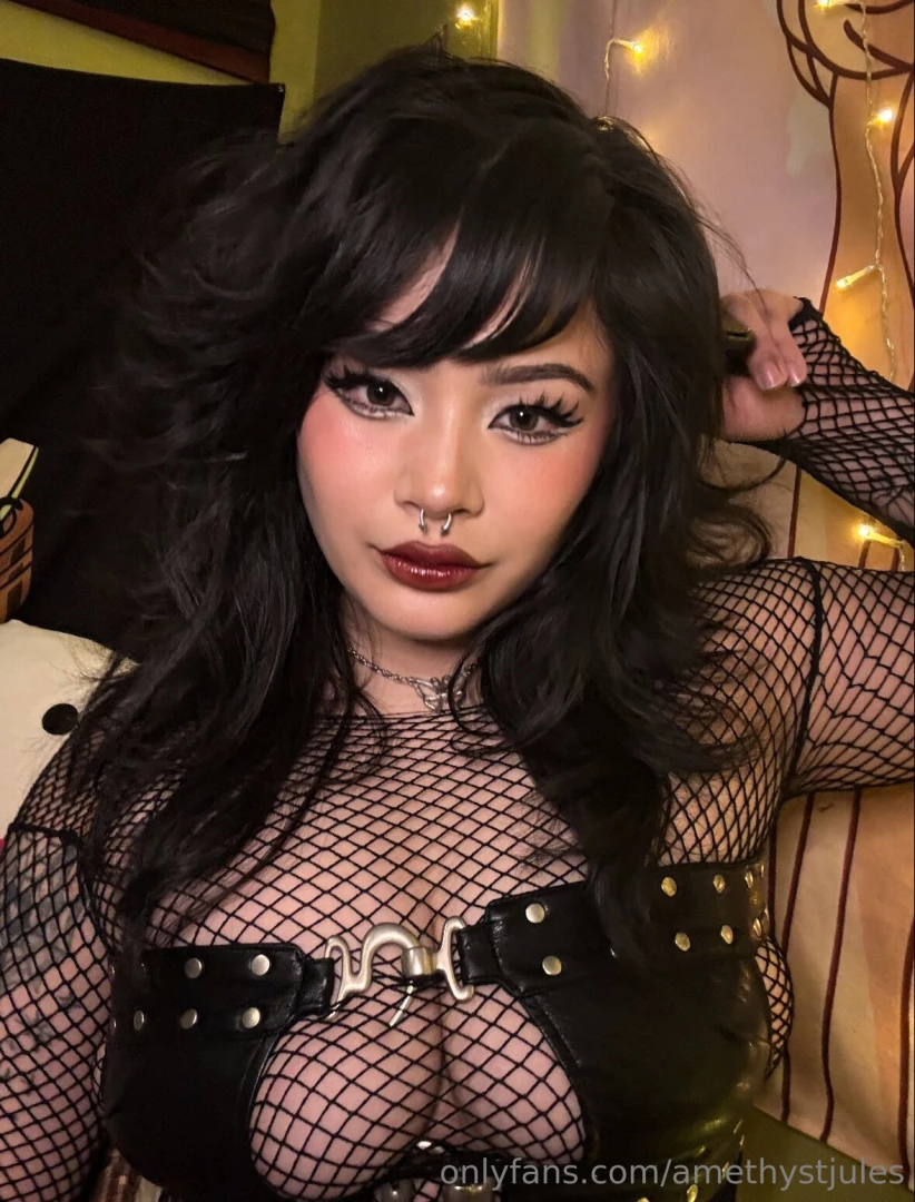 Wearing black to match my heart and my eyeliner 