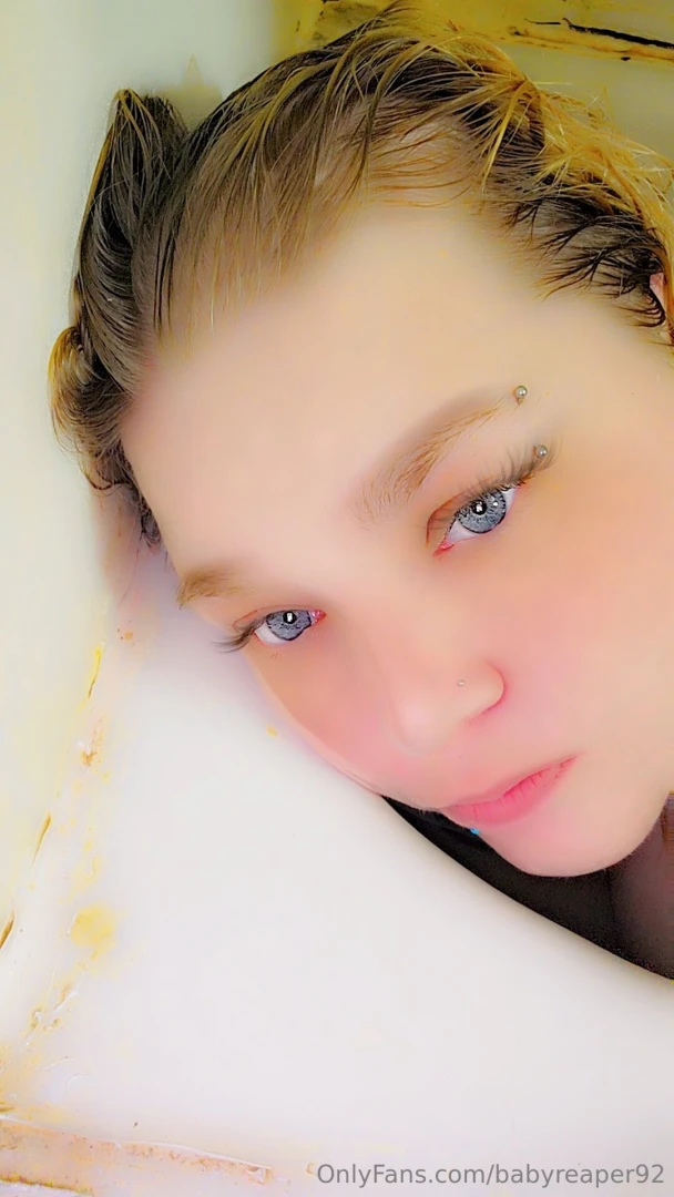 Hide in the tub for a little bit to relax 