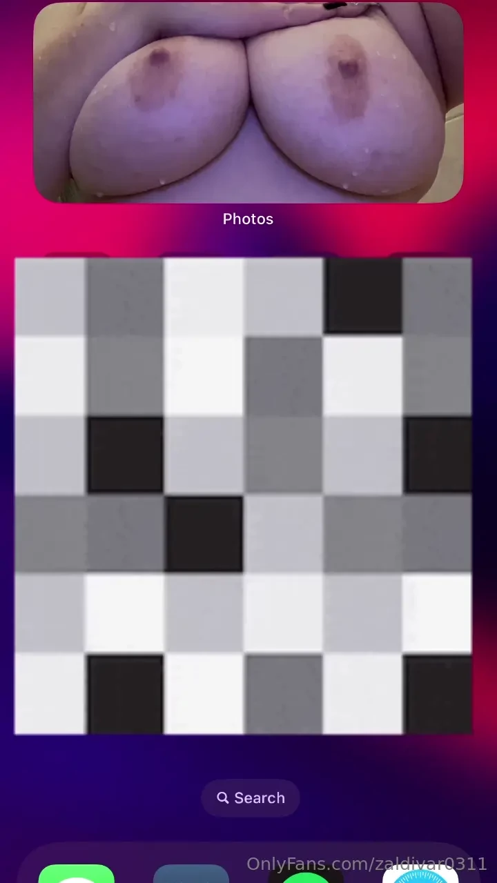 I love when my own pretty titties jump scares me in public on my 