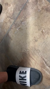 Watering the floor