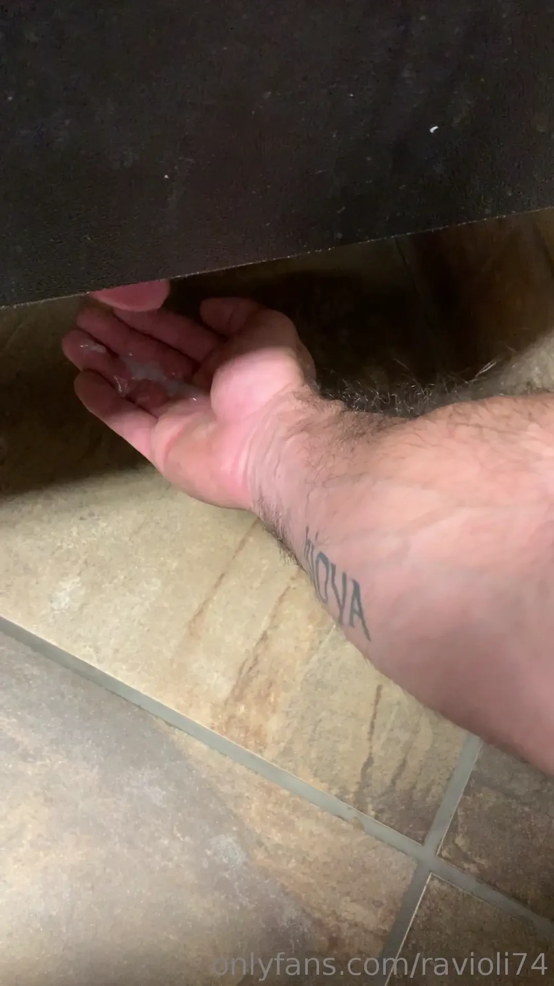 Some under the stall action for you 