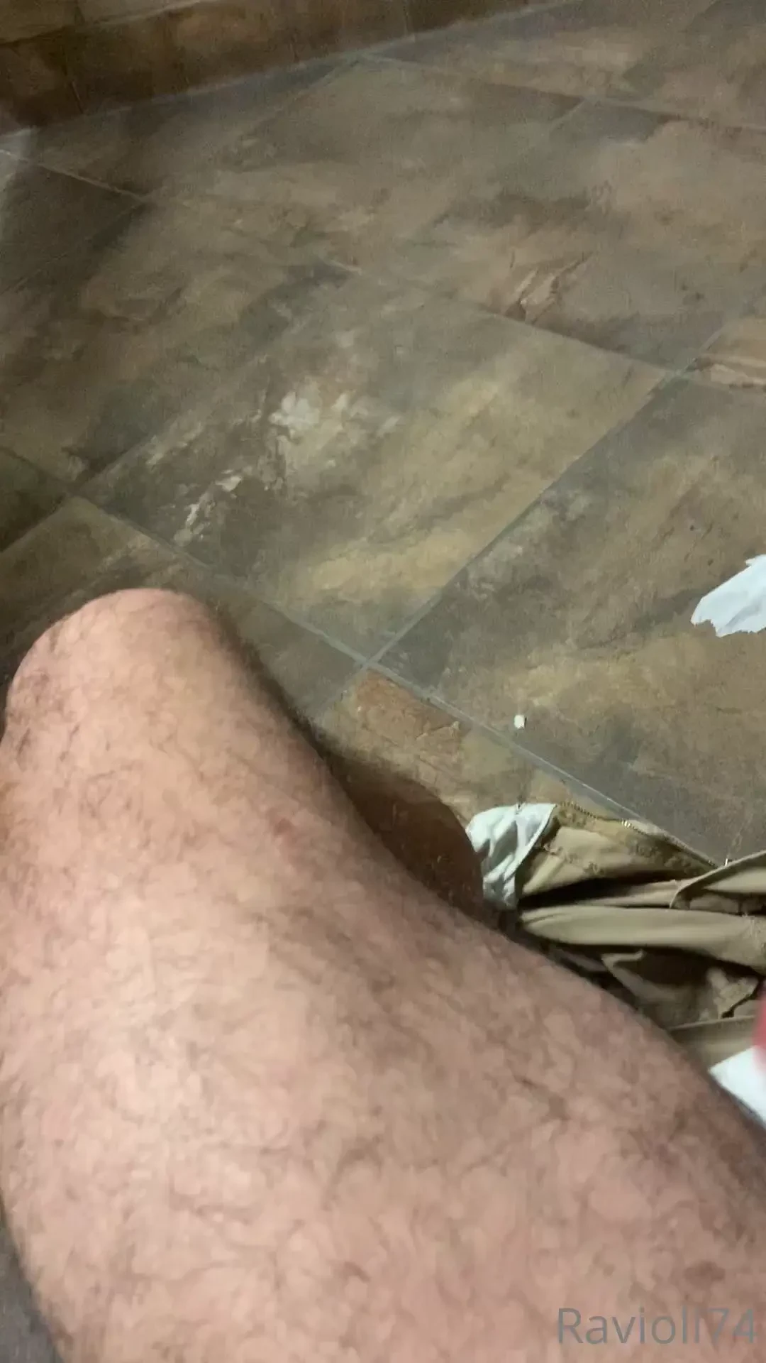 Busting my load at work in the bathroom i was thinking about a 