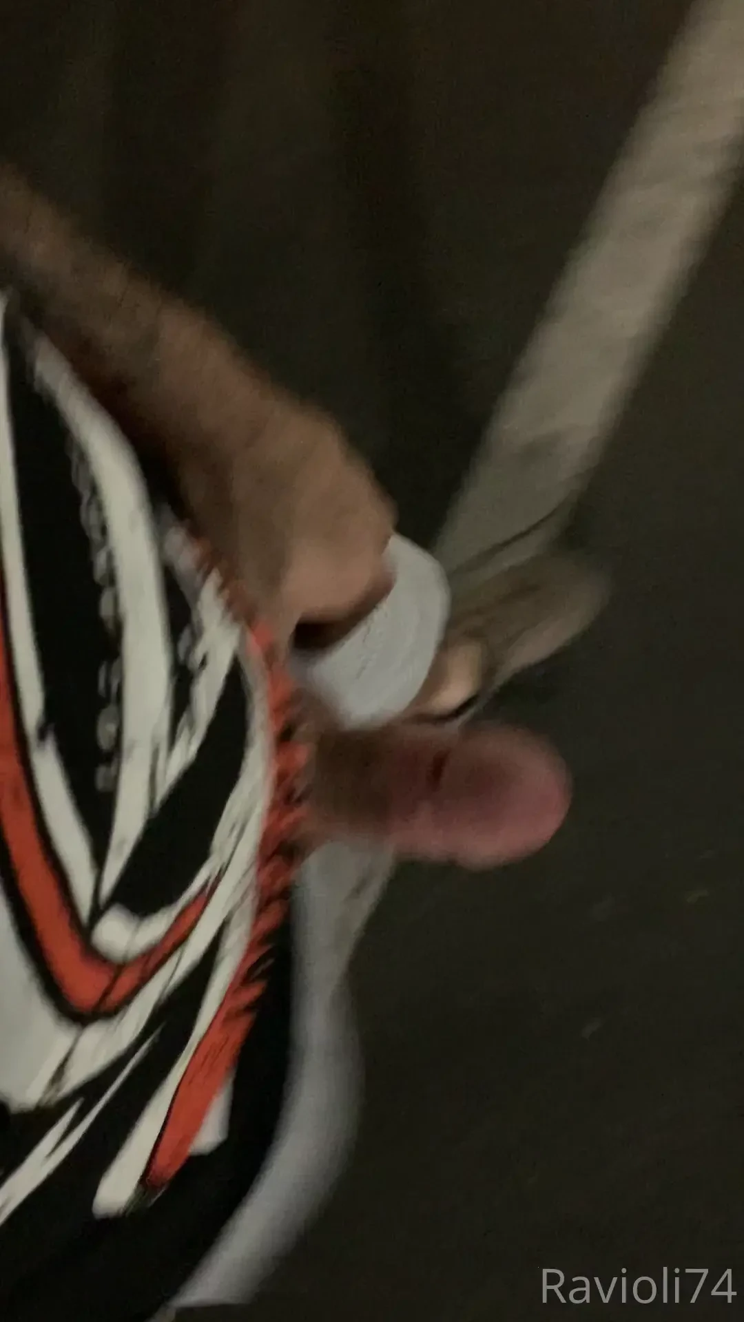 Walking around outside with my cock out 