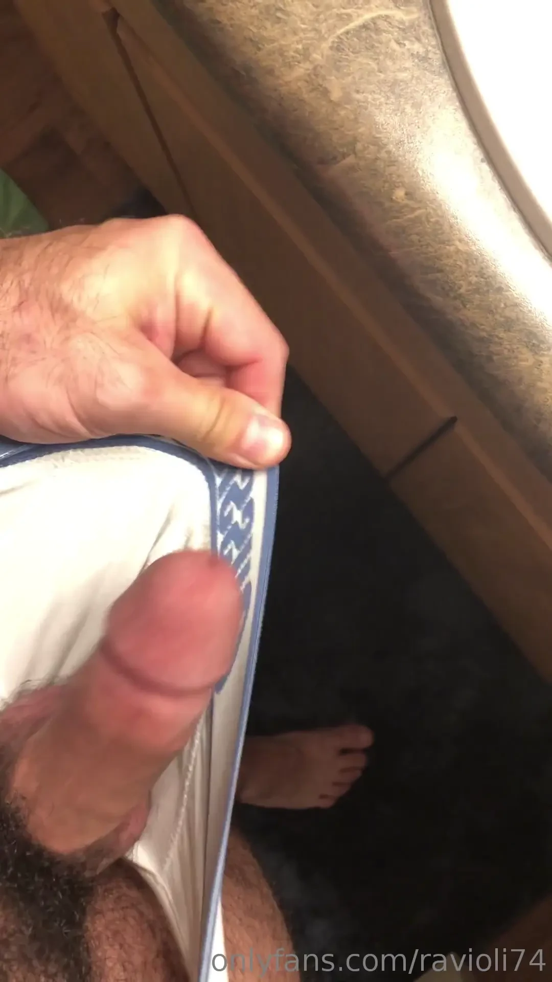 Get it a little wet in there to start the day 