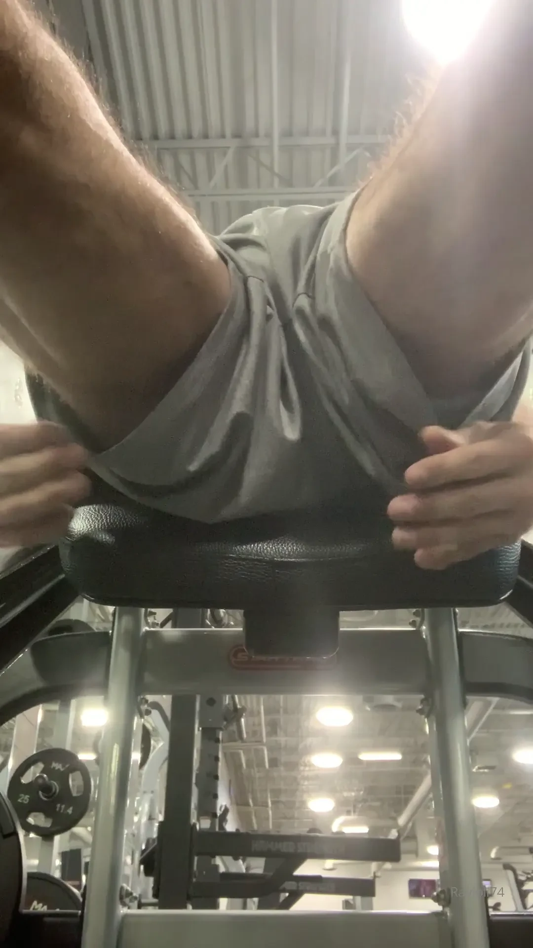 Hacksquats oh and my ass out so you can wish the camera was your mouth 