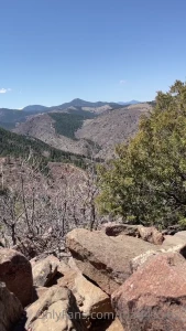 Was a very long 12 mile day in the mountains if only i had a good foot