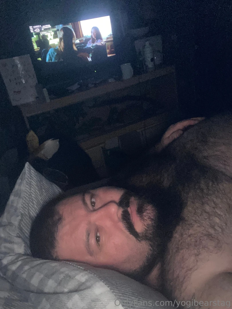 Just chilling in my bear cave 