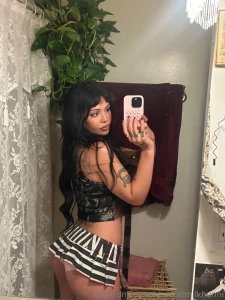 U wanna guess the color of my underwear