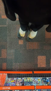 As you can see in this montage of photos ol tori does not care where part 1