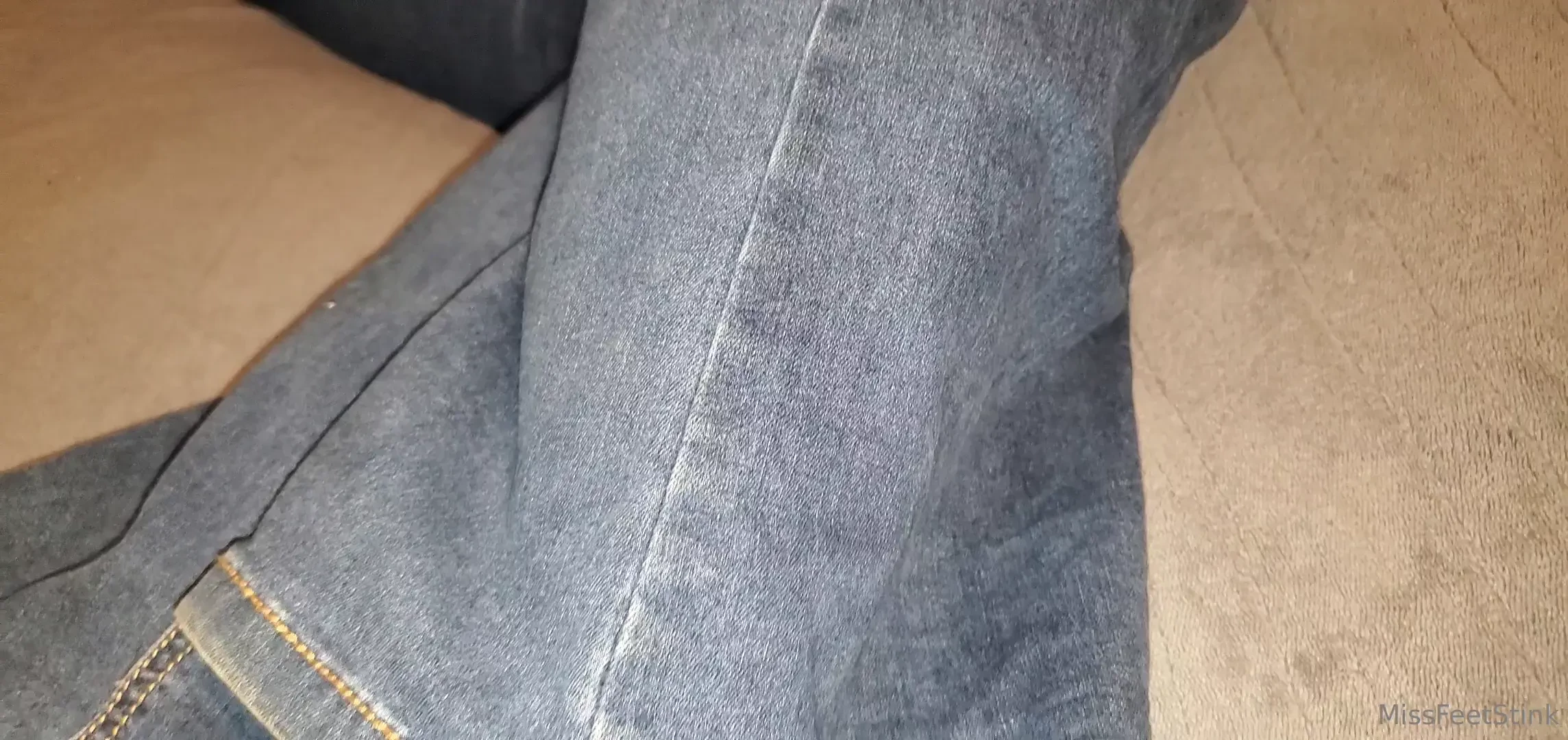 I know how much you like it when my feet stink i wore these nasty 