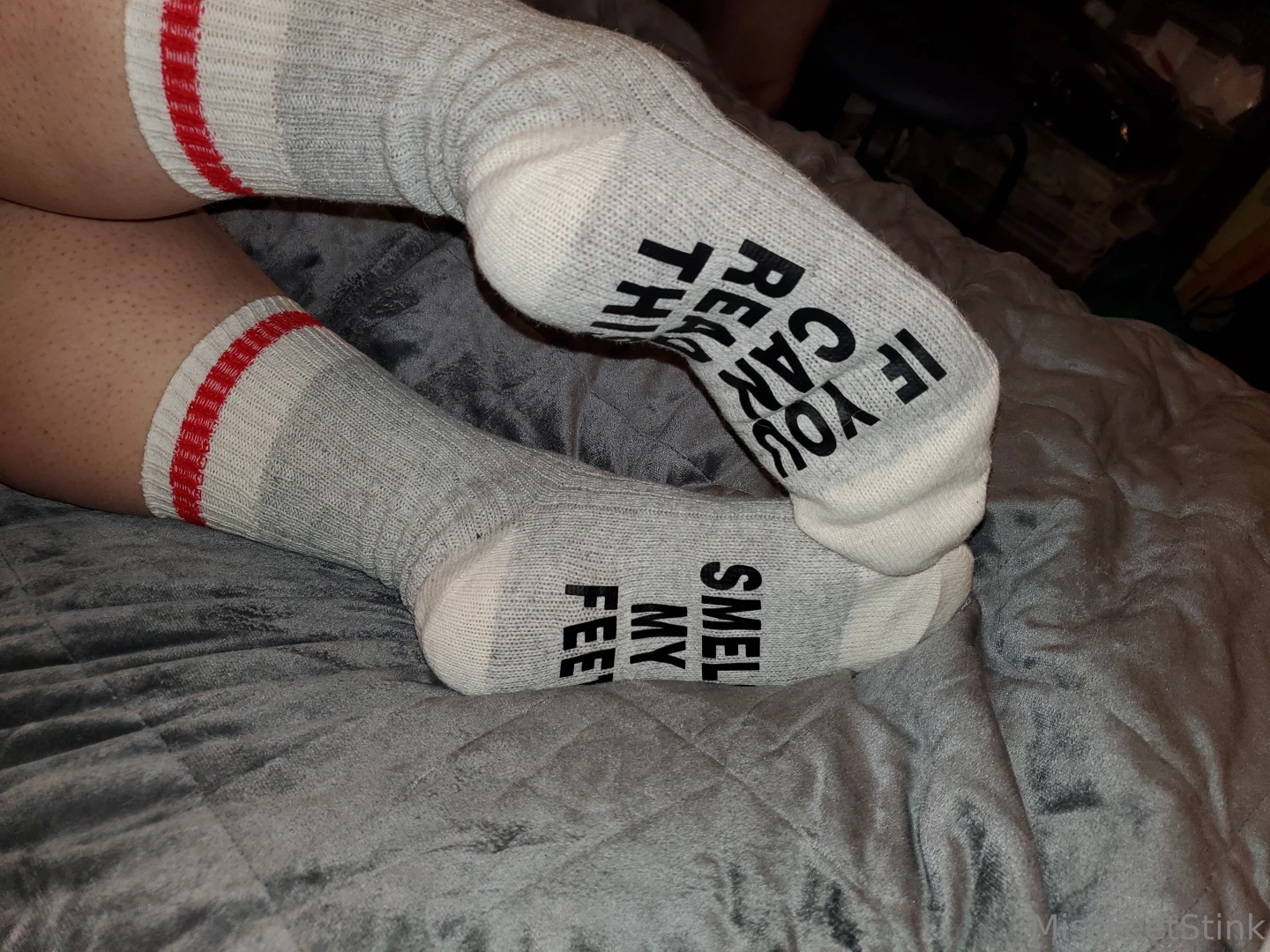 Oh my gosh can you just move closer so you can do what the socks say part 3 