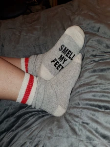 Oh my gosh can you just move closer so you can do what the socks say part 2