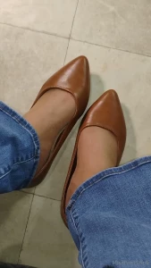 An hour s worth of wear created toe prints like you see in this video