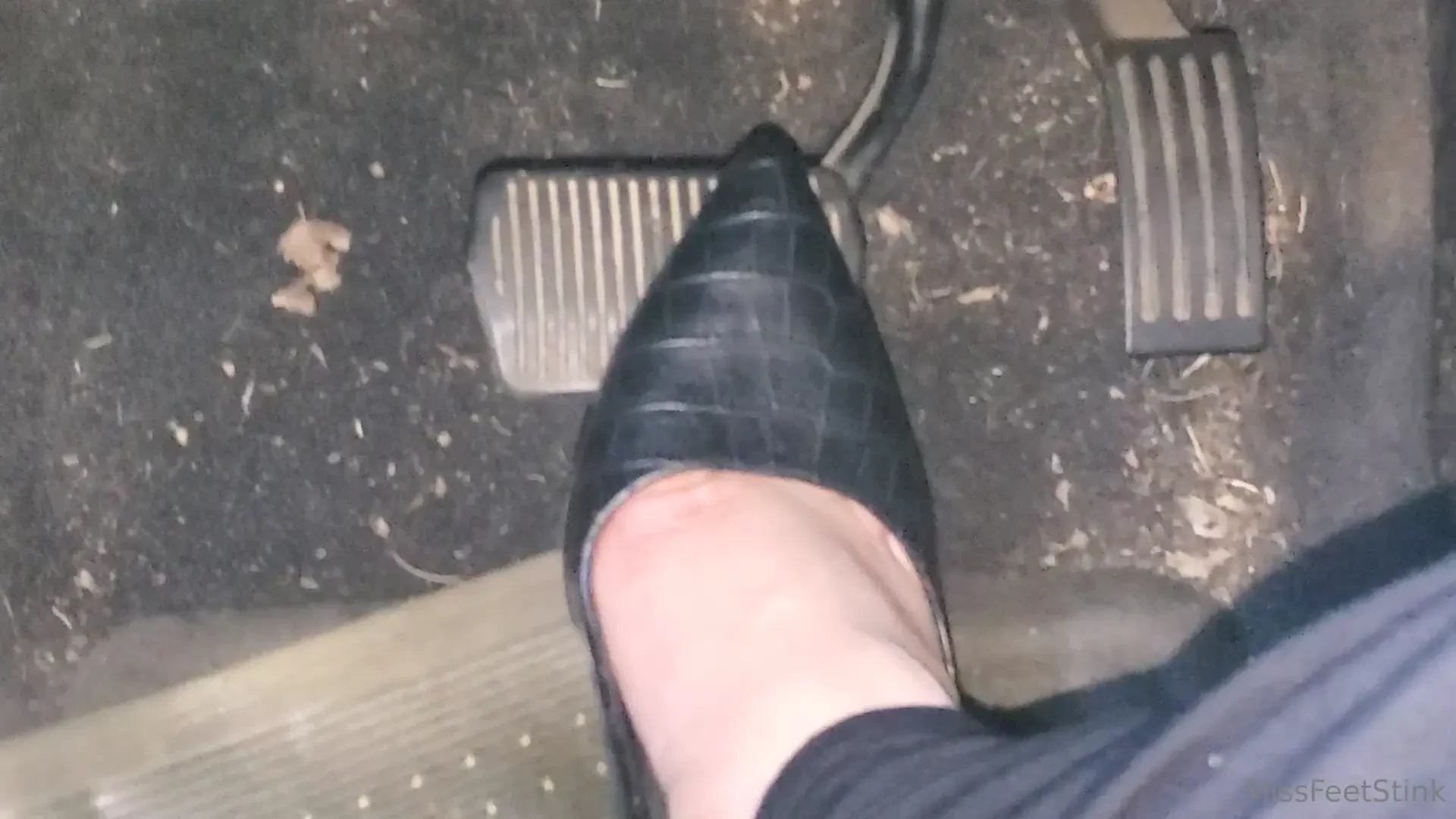 Riding along in my automobile with some sexy heels some of you all 