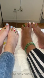 Fun first collab with my friend atl foot girl i have the full video dm