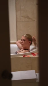 Fantasy movie - i catch my college friend demi watch me taking a bath