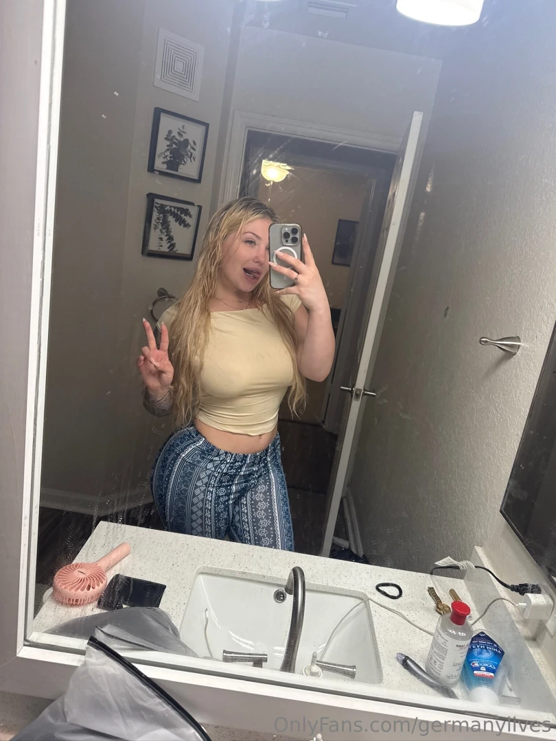 Dripping from the shower and not just water 