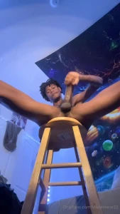 My nut covered my phone and stopped the vid