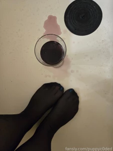 Good morning master are you thirsty i have a drink for you footfetish