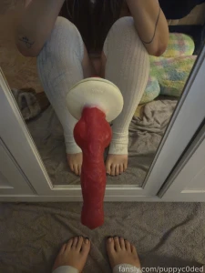 Let lil sis take care of your bone kinky feet footfetish stirrups part 1