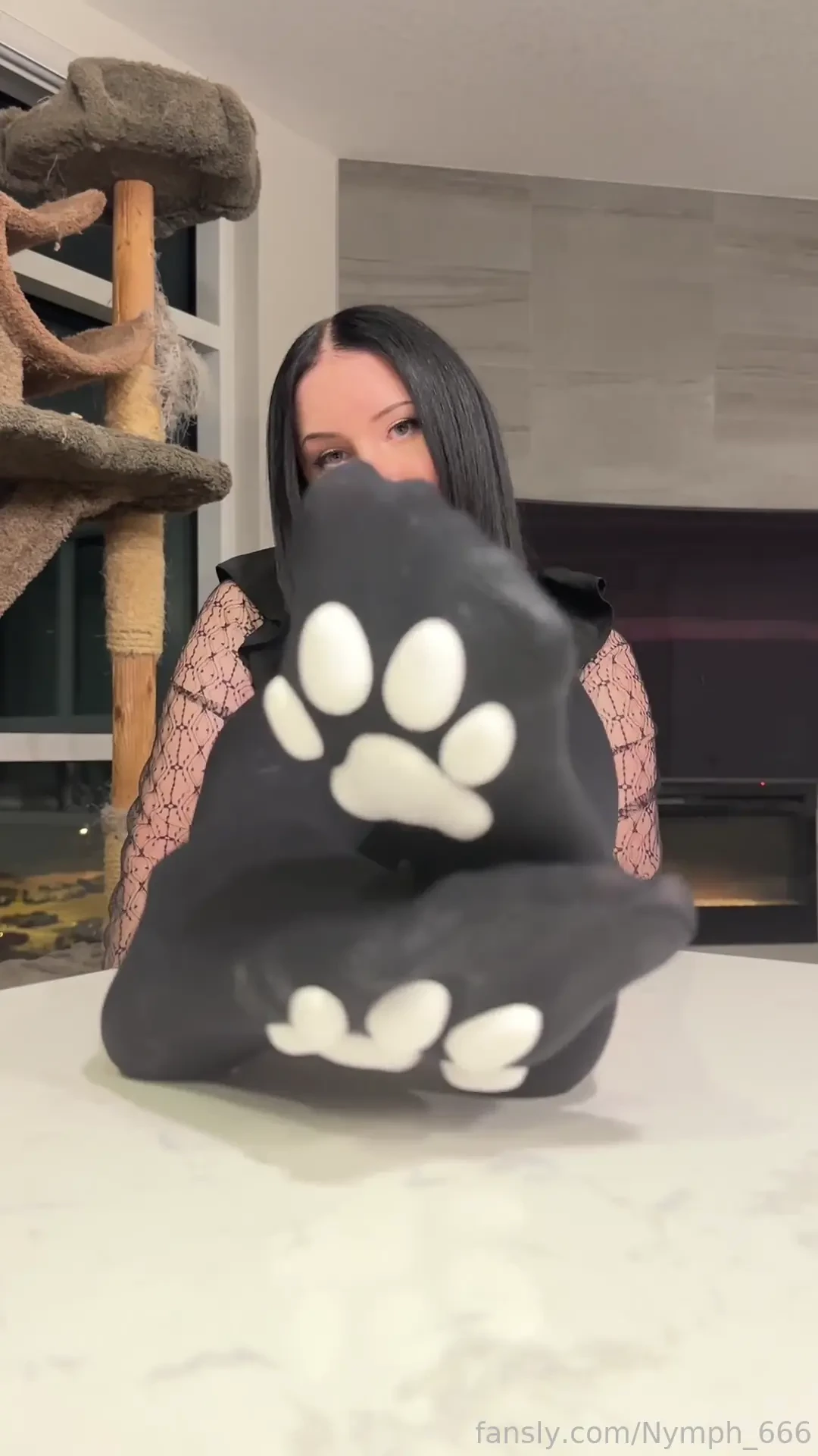 Fiending to stroke dick with my soft paws feet bigfeet footfetish 