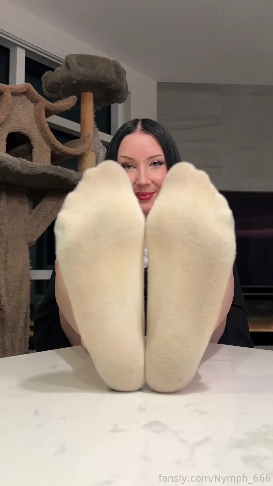 When you wear white ped socks for months without washing them feet 