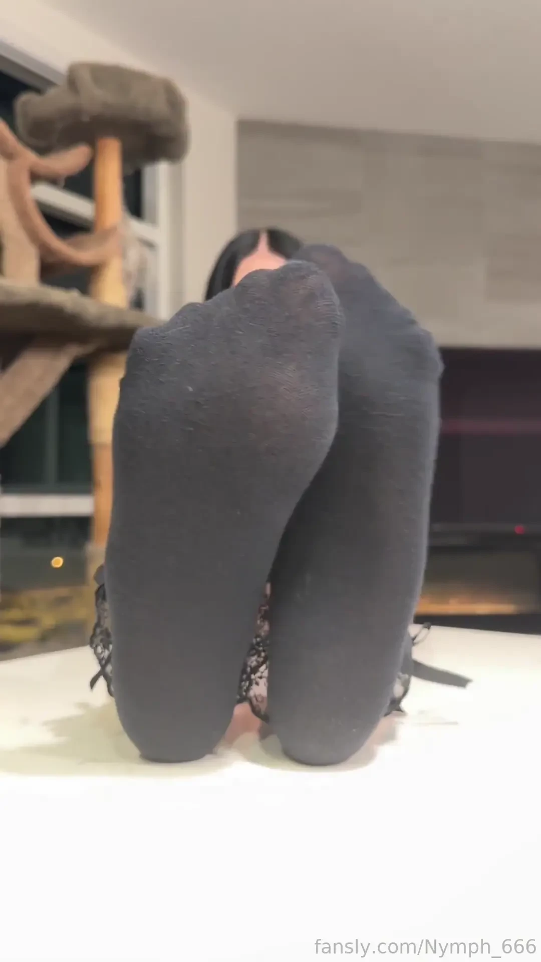 Black socks grip fat cocks feet footfetish bigfeet socks sweatyfeet 